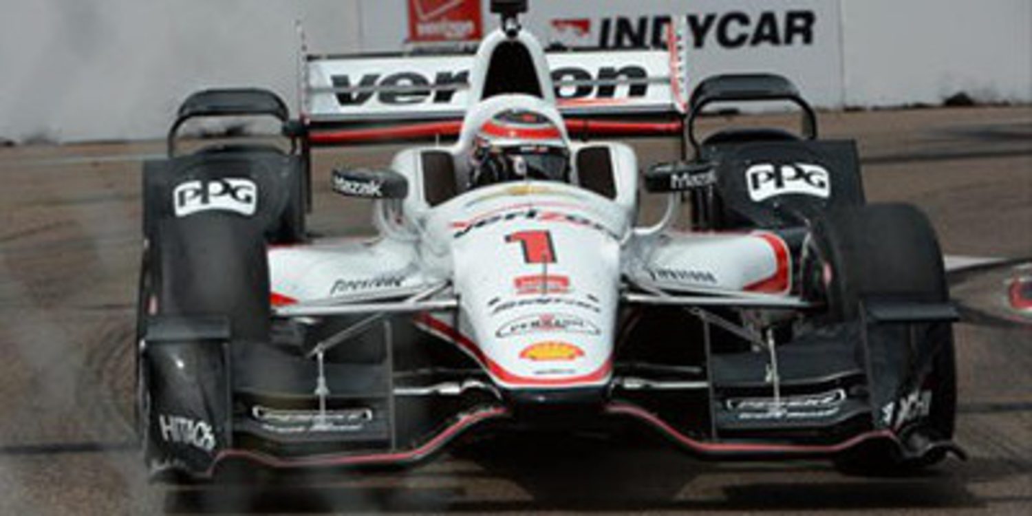 Will Power al frente de los libres en St. Petersburgo