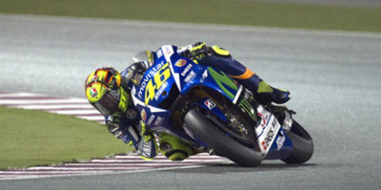 Valentino Rossi gana en Losail con triplete italiano en el podio