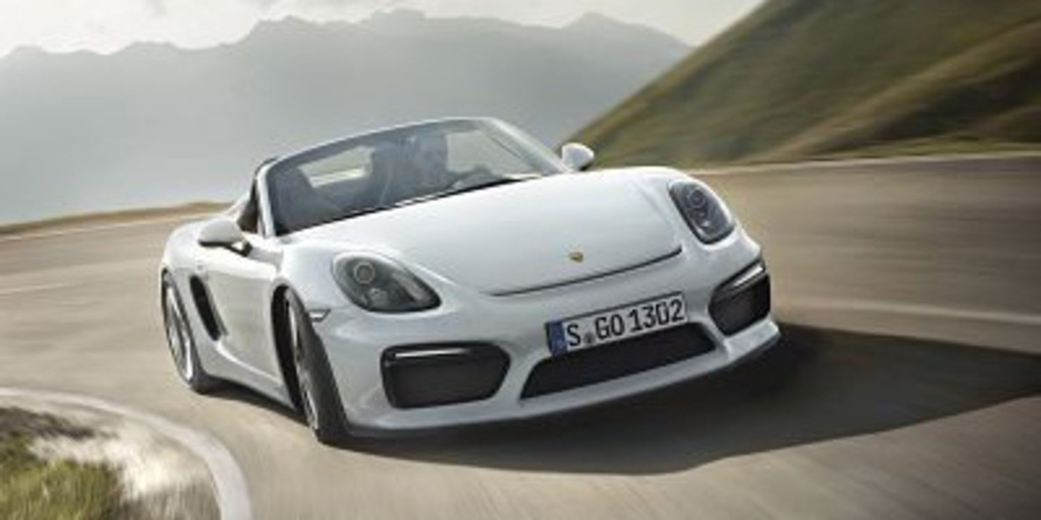 Llega el nuevo Porsche Boxster Spyder