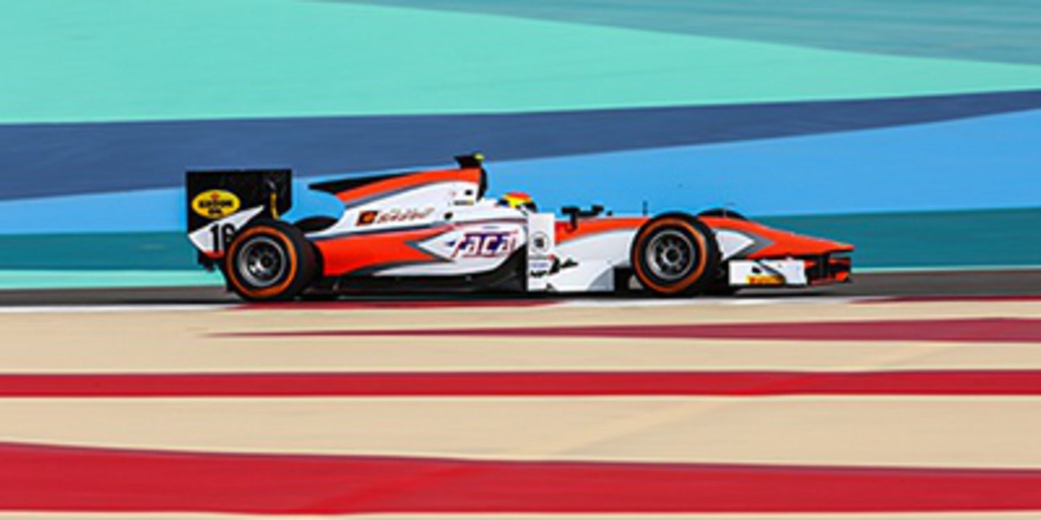 Sergio Canamasas contento tras su test con MP Motorsport en la GP2