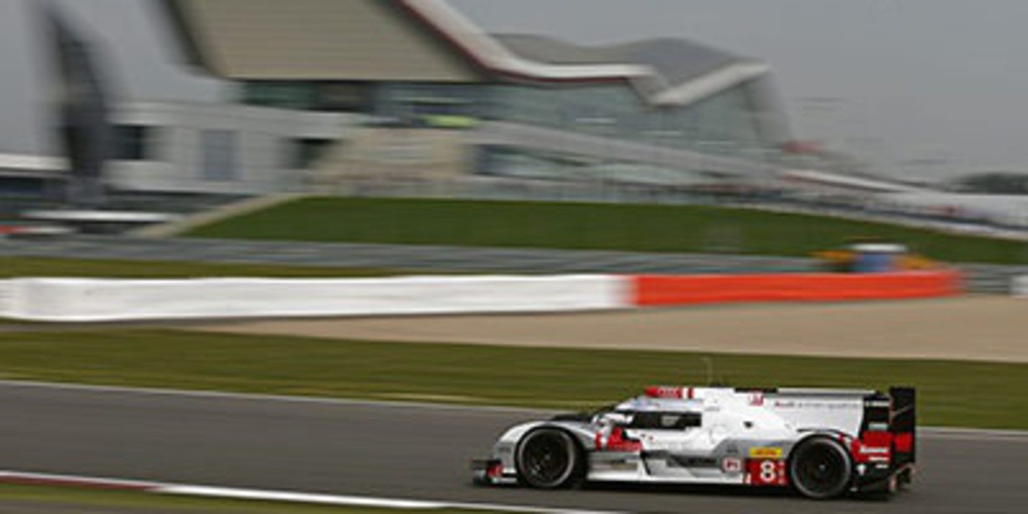 Doblete de Audi en el segundo libre de Silverstone