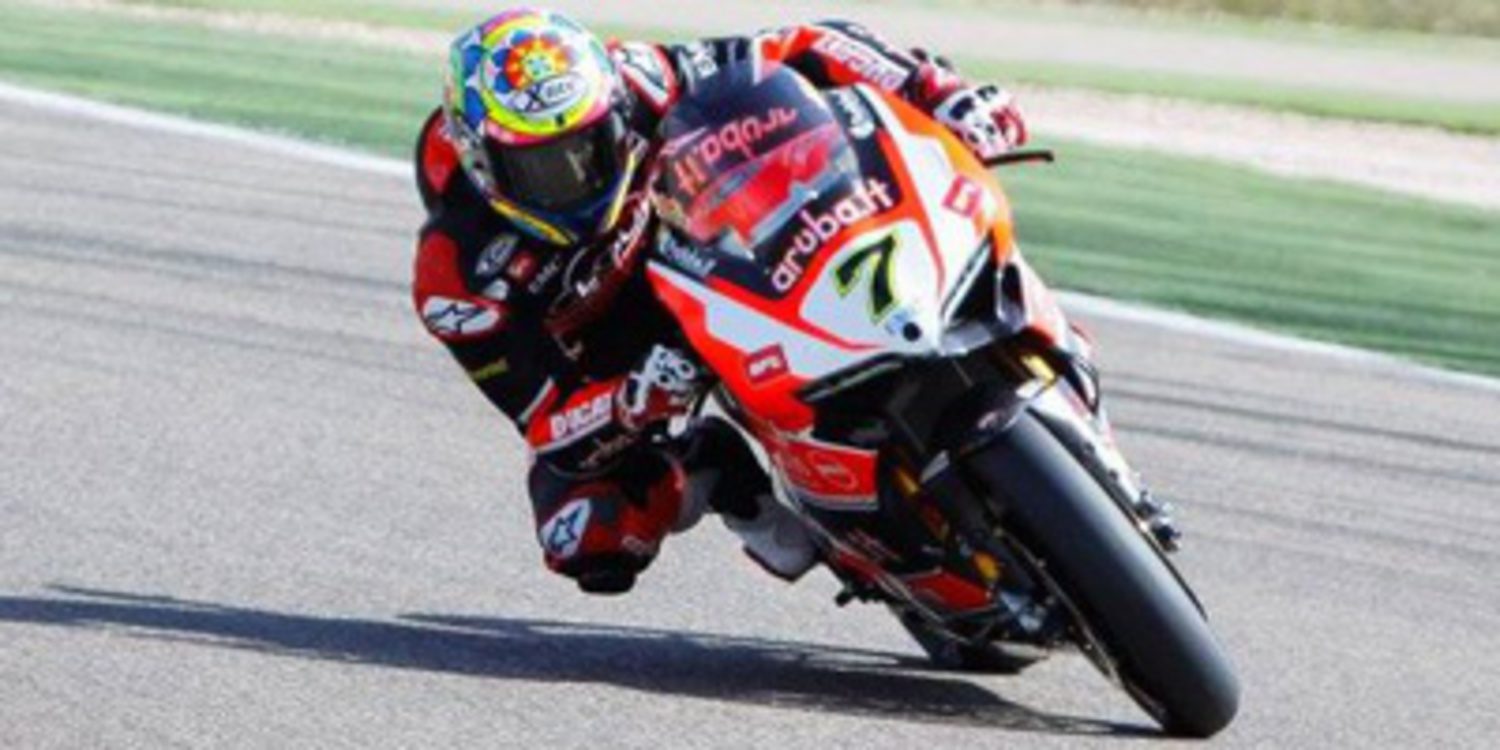 Chaz Davies encabeza el paso a la Superpole en Aragón