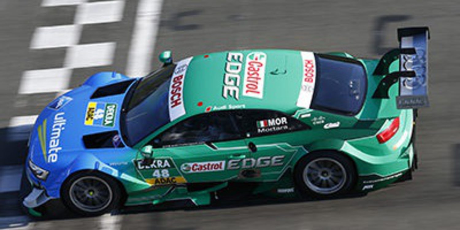 Mortara inaugura el año liderando el FP1 del DTM