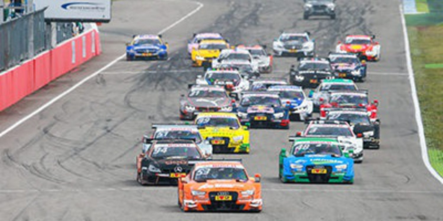 Green domina de principio a fin la primera carrera en Hockenheim