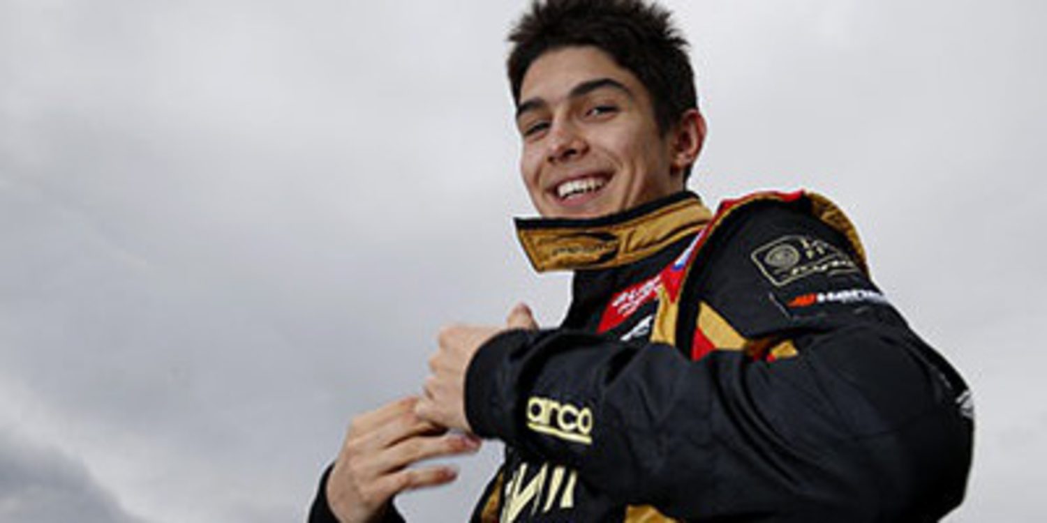 Esteban Ocón piloto de pruebas de Mercedes en el DTM