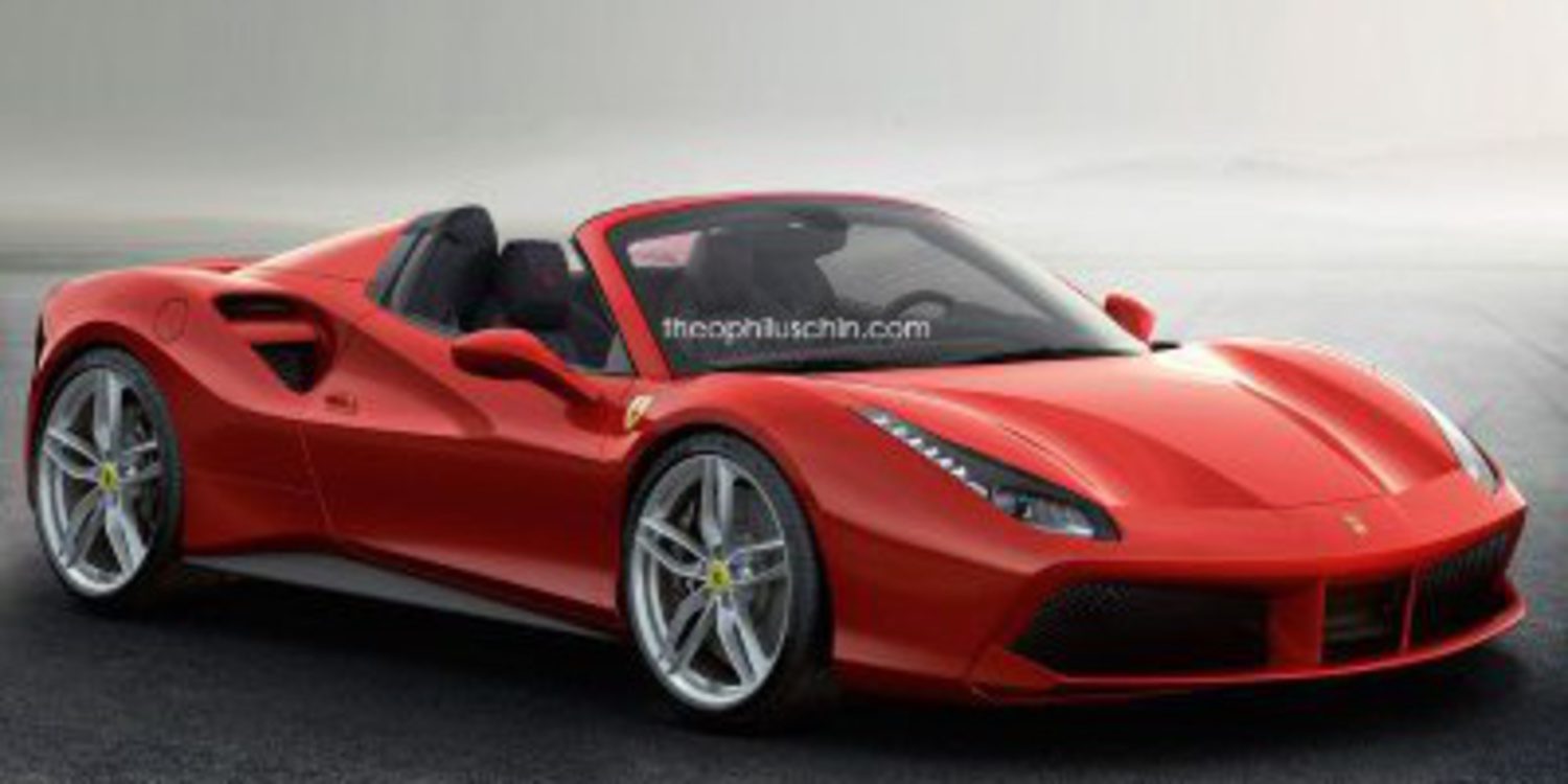 El Ferrari 488 spider podría llegar tras el verano, en Frankfurt 2015