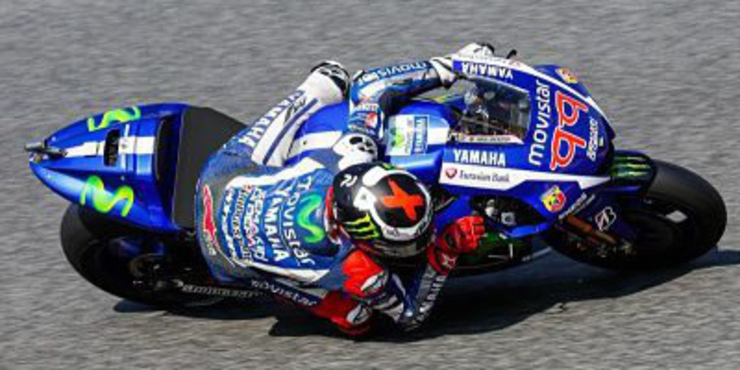 Jorge Lorenzo a lo más alto en Montmeló