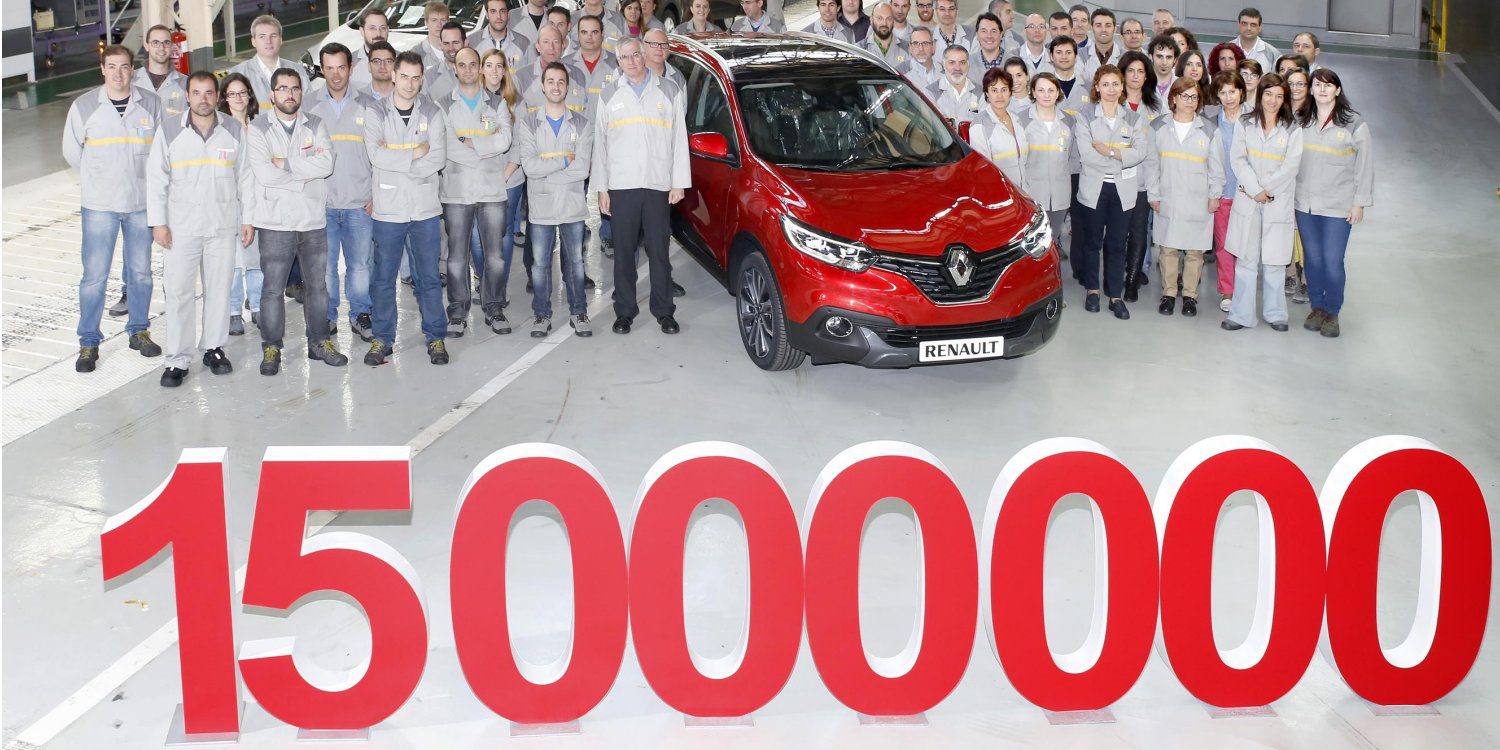 Renault España fabrica su vehículo 15 millones