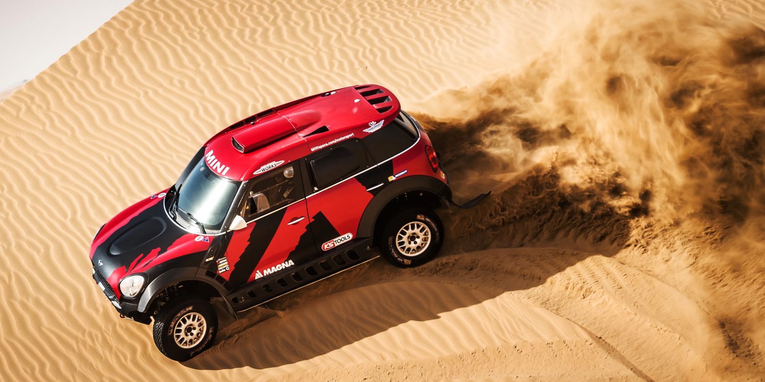 Mikko Hirvonen al Dakar 2016 con X-Raid