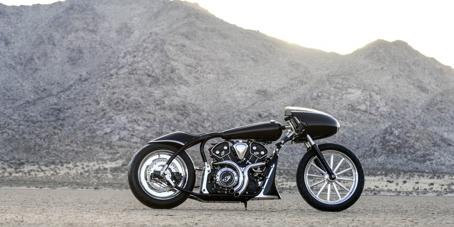 Indian 'Back Bullet': nacida para correr en Bonneville