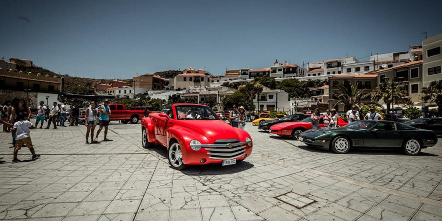 Concentración American Cars Canarias en Tenerife 2015