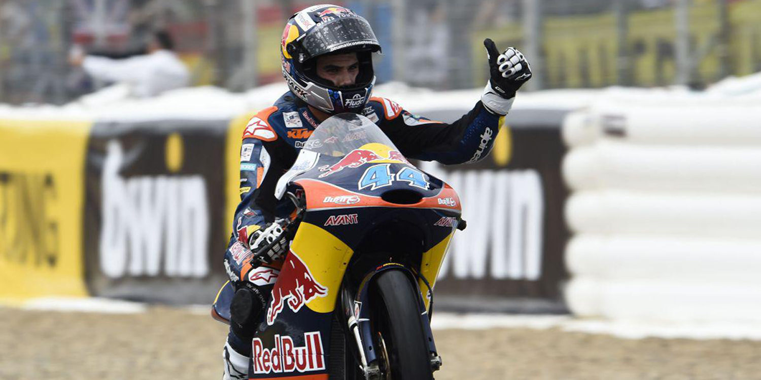 Miguel Oliveira es la esperanza de KTM en Moto3