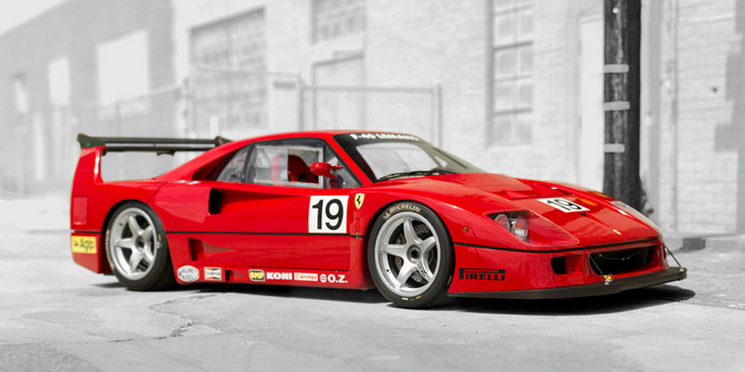 Un exclusivo Ferrari F40 LM a subasta