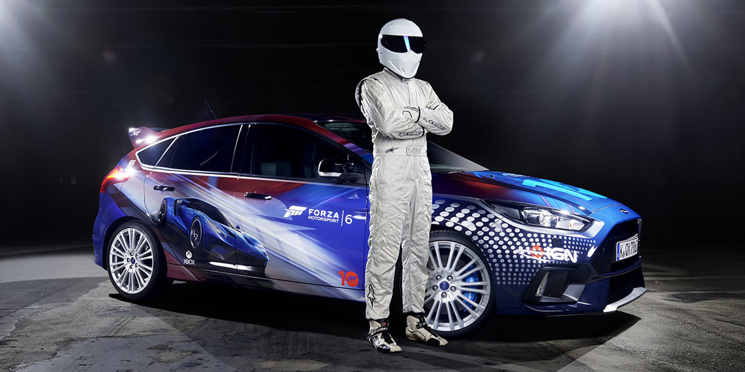 The Stig llega a la Gamescom con un Ford Focus RS especial