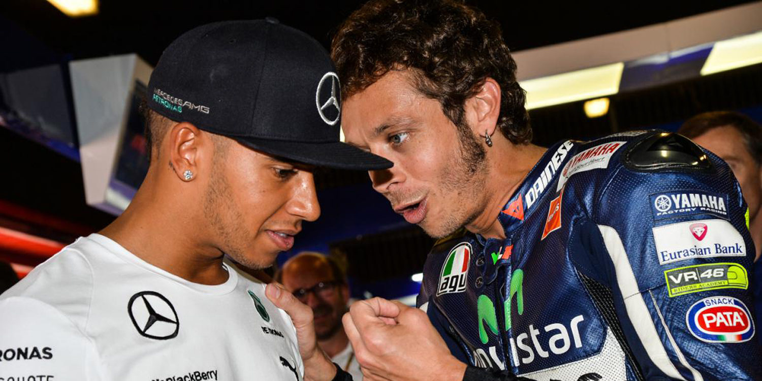 Lewis Hamilton: "Me gustaría probar una MotoGP"