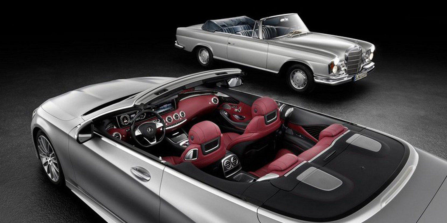 Desvelada la primera imagen del Mercedes Benz Clase S Cabrio