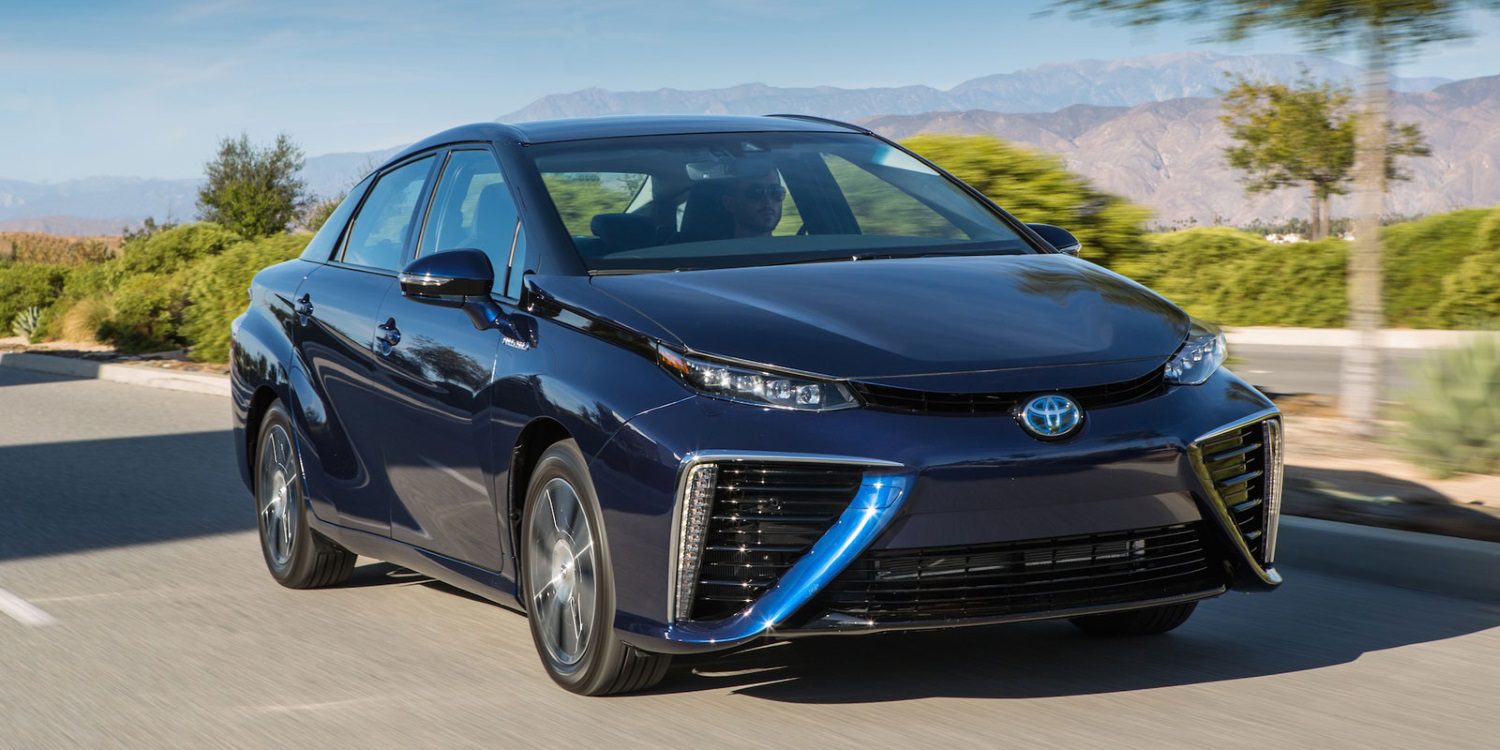 El nuevo Toyota Mirai se abre paso en el WRC de Alemania