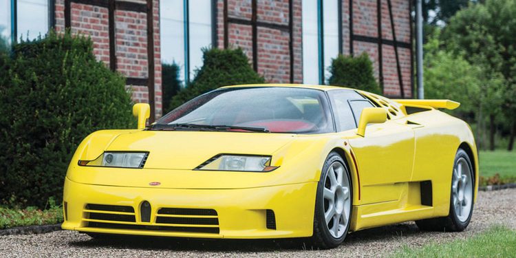 Chris Harris prueba el Bugatti EB 110 Supersport de 600 CV en vídeo