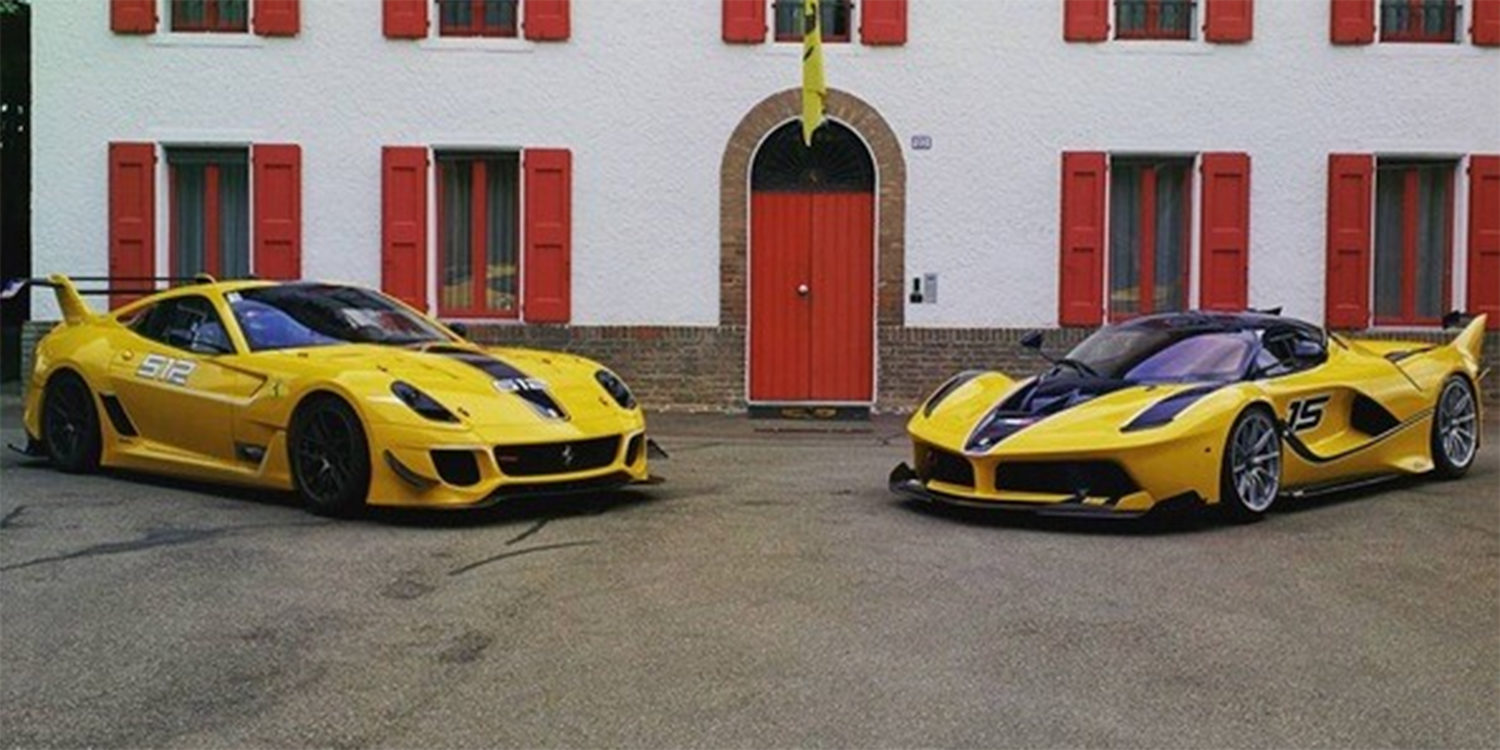 Entregan Ferrari FXX K al vicepresidente de Google, dueño de un 599XX amarillo