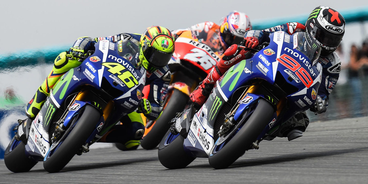 La lucha de MotoGP, entre Lorenzo y Rossi