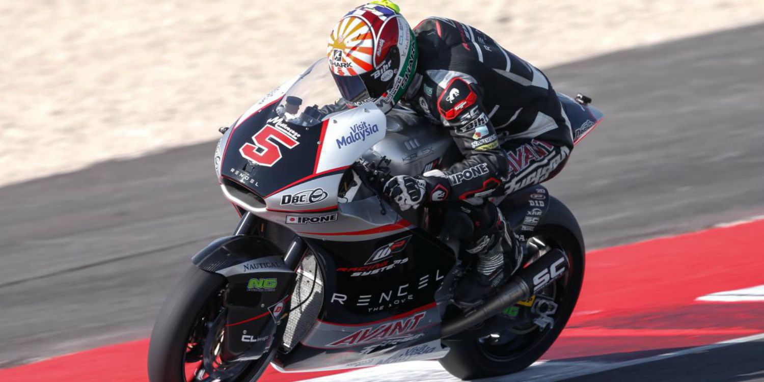 Victoria para Johan Zarco y día negro para Alex Rins