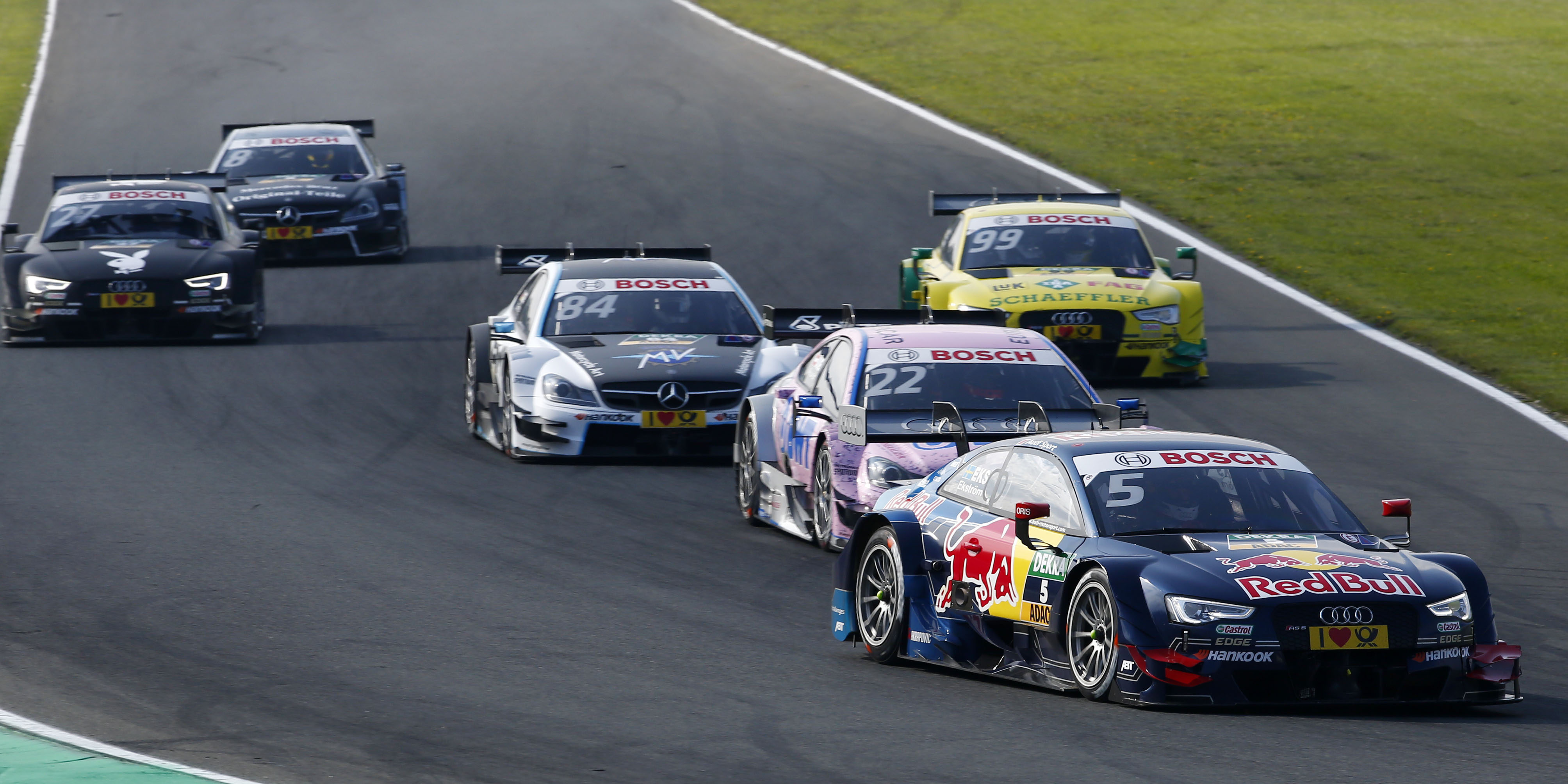 Mattias Ekström el más rápido del FP1 en Nürburgring