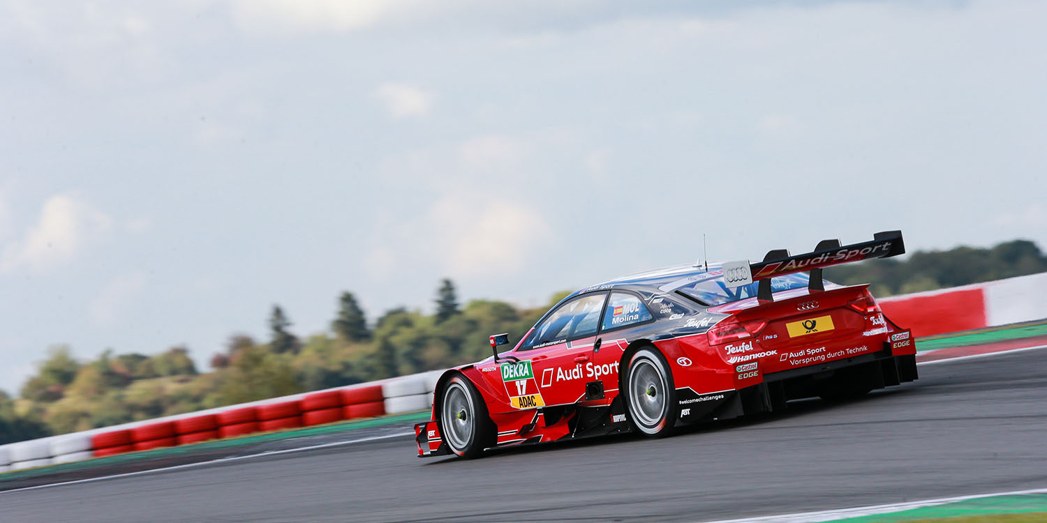 Miguel Molina consigue su primera victoria en el DTM