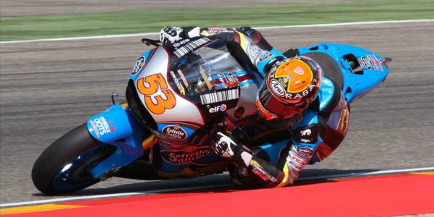 Tito Rabat sobre la Honda RC213V del Estrella Galicia Marc VDS