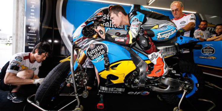 Tito Rabat a MotoGP con el Estrella Galicia Marc VDS