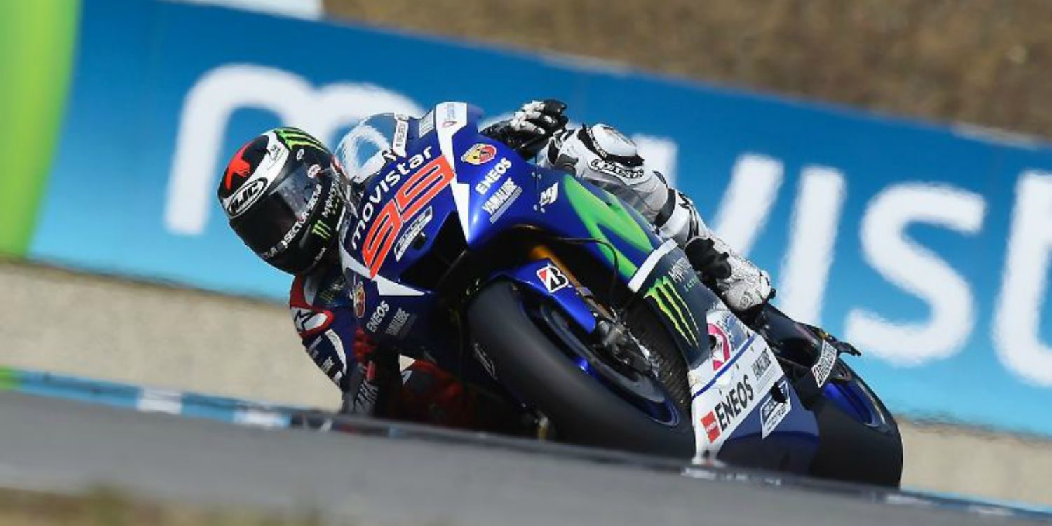 Pole position en plan dominatrix para Jorge Lorenzo