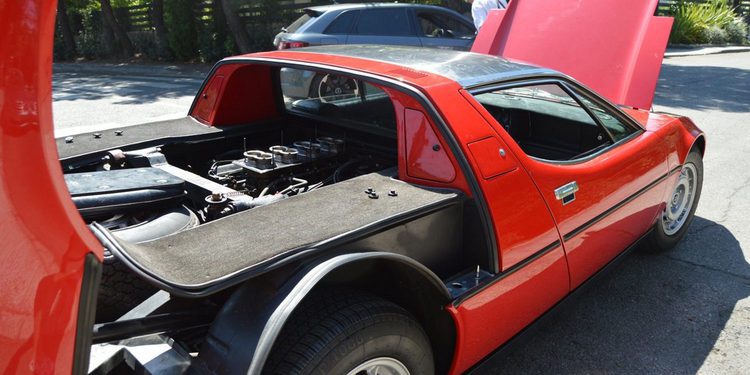 Maserati Bora 4.7 V8 1972, detalles únicos en su interior