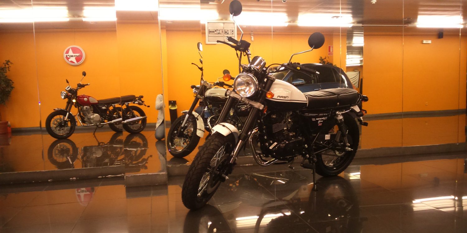 Mash Seventy Five 125 c.c. pequeña Bonnie económica