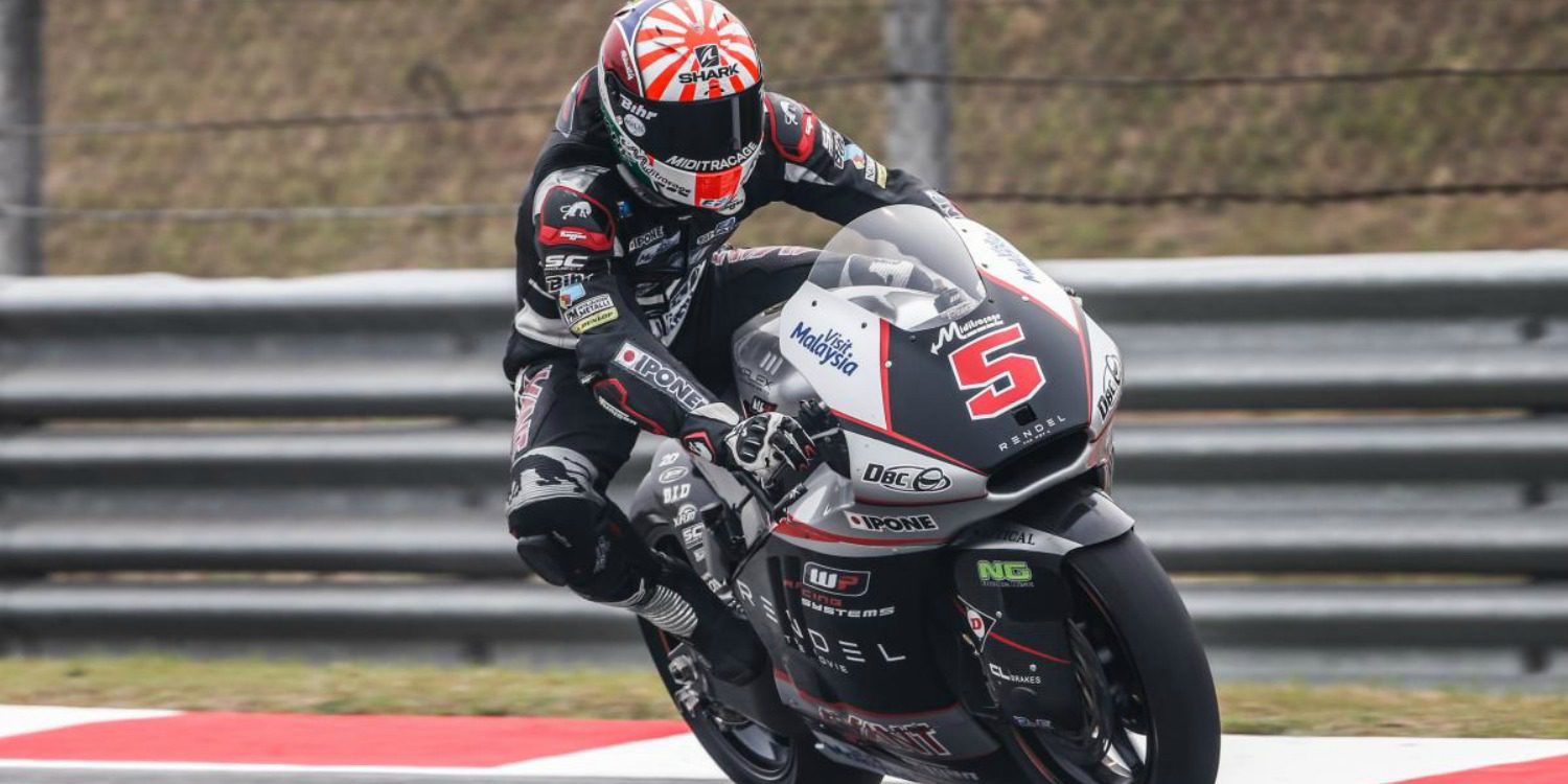 Johann Zarco vencedor en Sepang