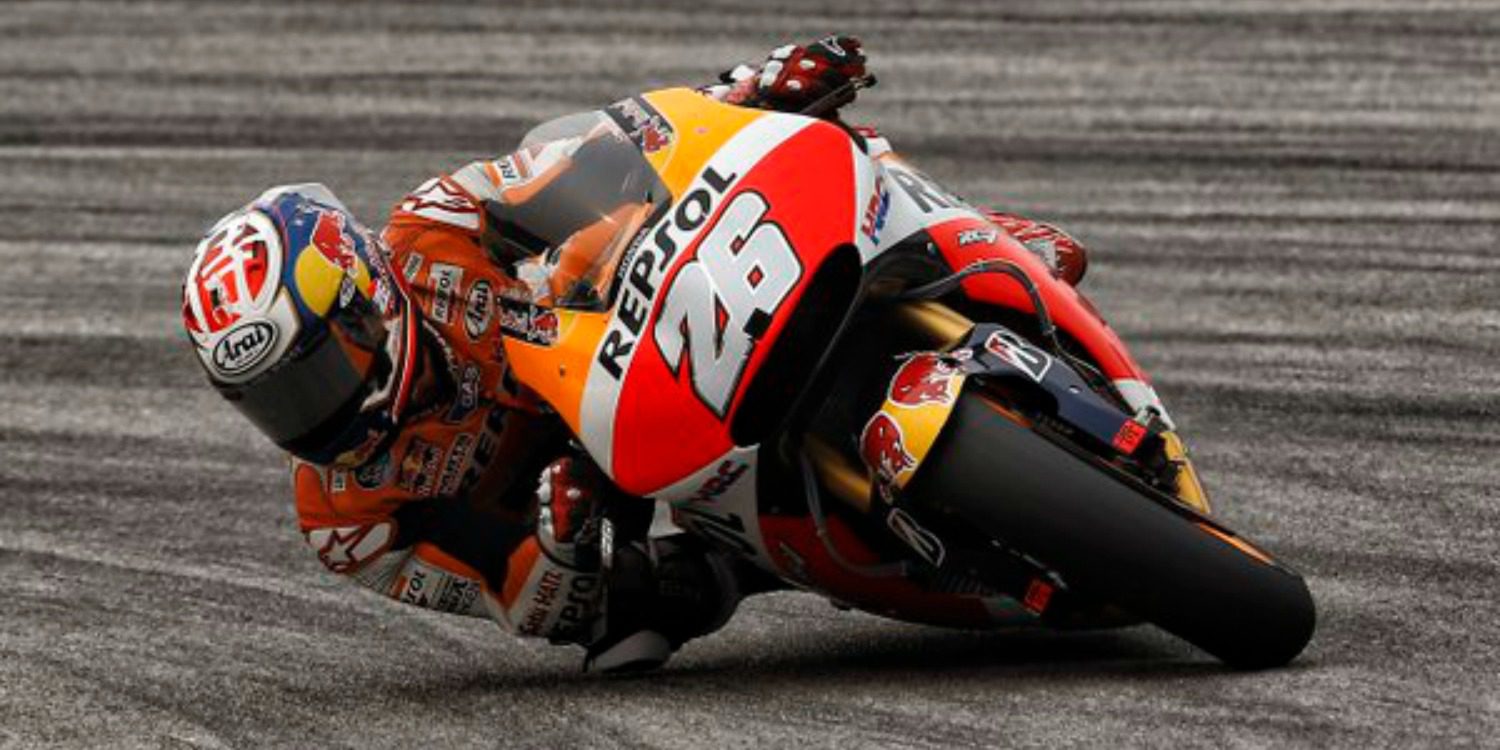 Victoria de Pedrosa en la tangana entre Rossi y Márquez