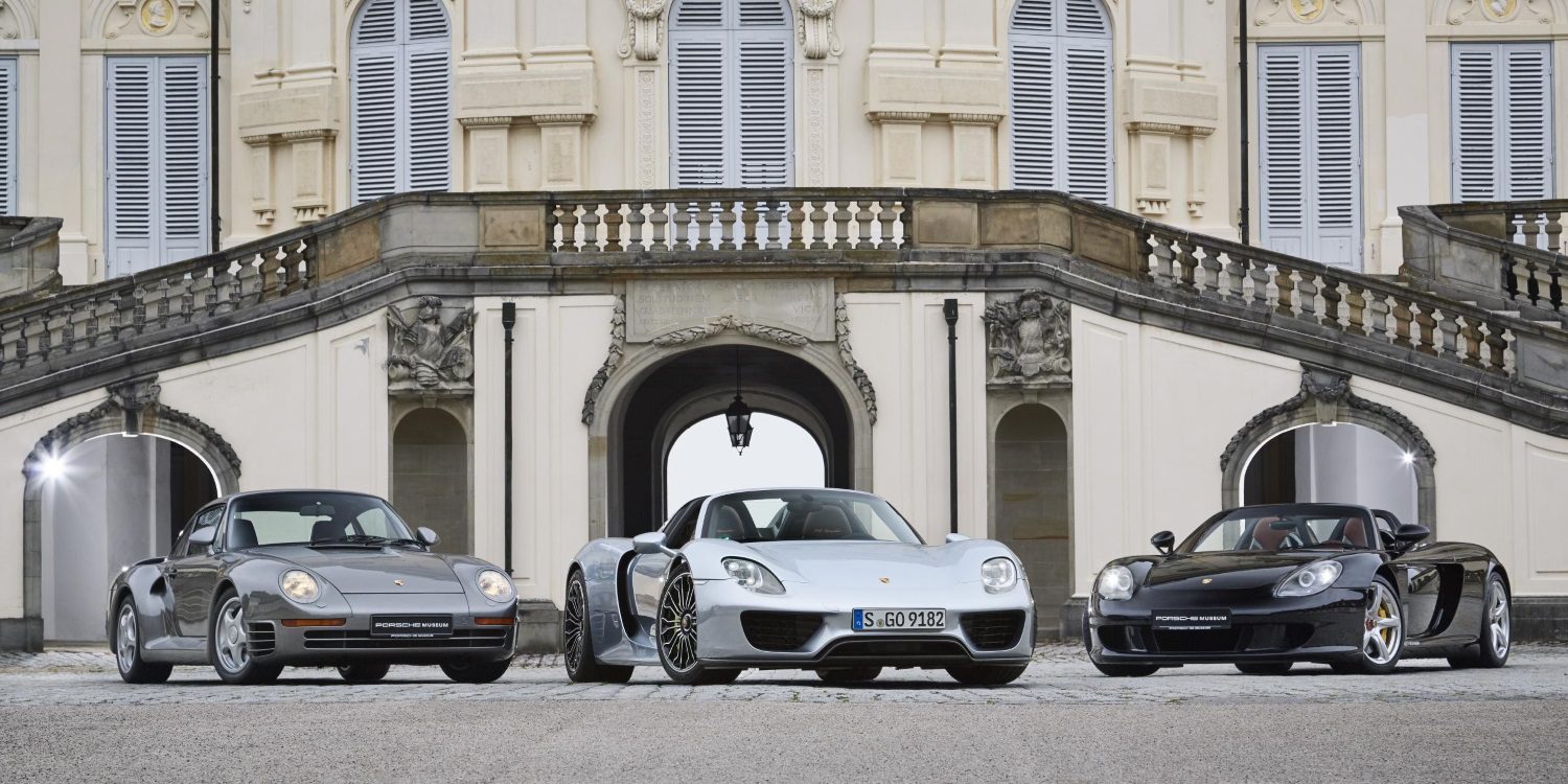 Haciendo el tonto con un Porsche 918 Spyder