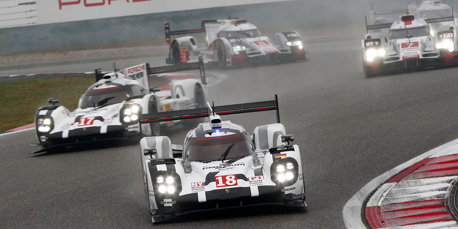 Porsche gana en China y es campeón de marcas WEC 2015