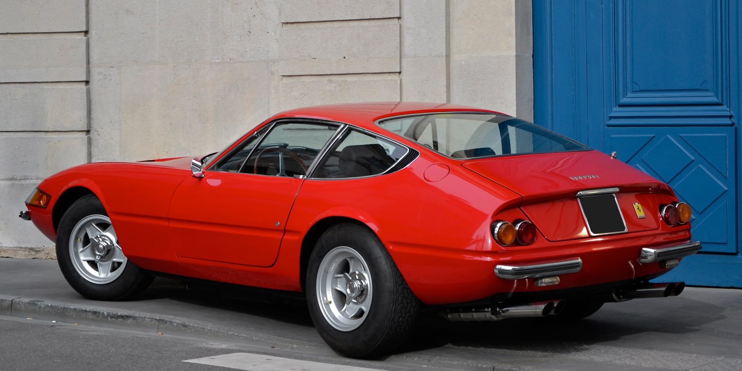 Robado el Ferrari Daytona ex Roger Waters de Pink Floyd