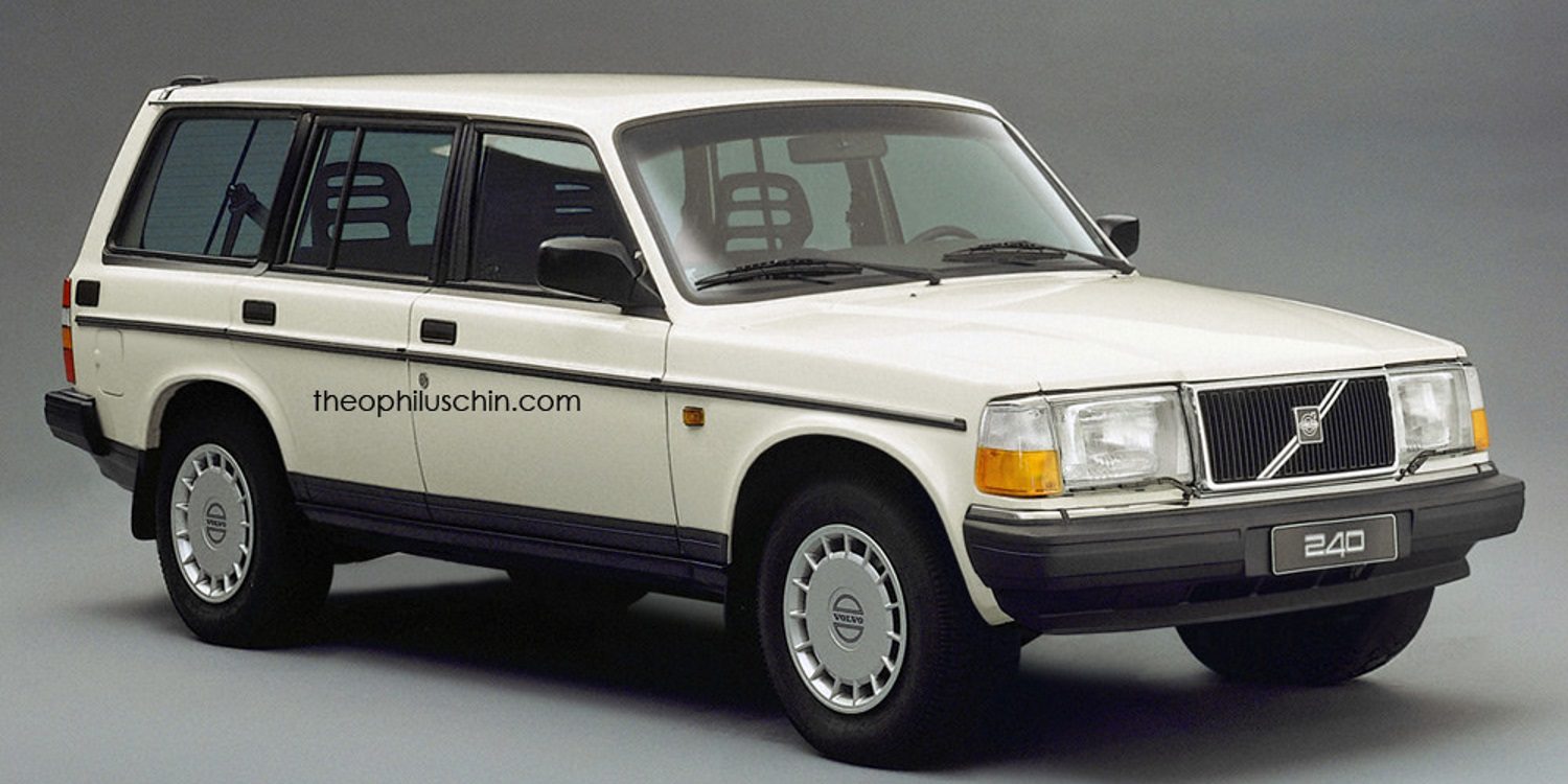 Modelos SUV imposibles sobre clásicos Volvo