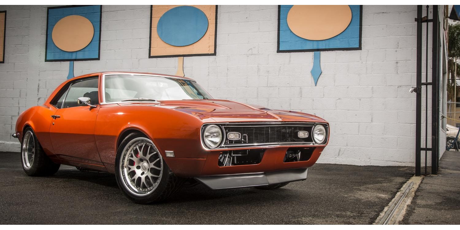 Espectacular Chevrolet Camaro Pro Touring 1968 SEMA 2015