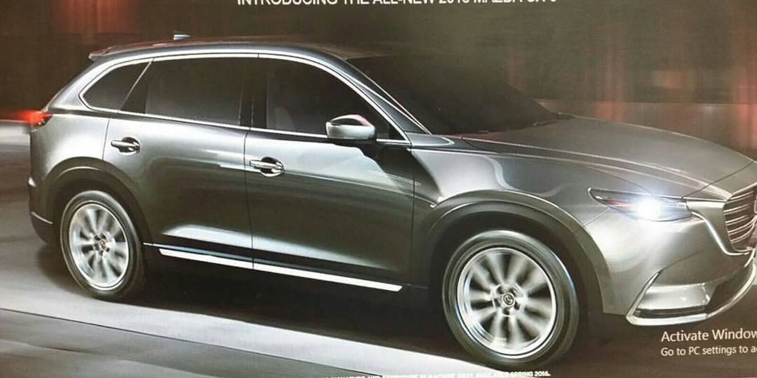 Filtradas las primeras imágenes del nuevo Mazda CX-9