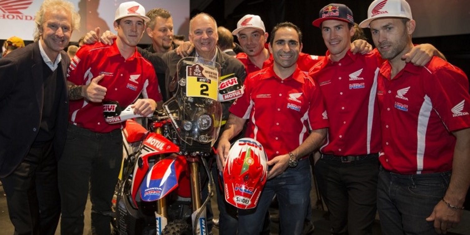 HRC presenta su candidatura al Dakar 2016