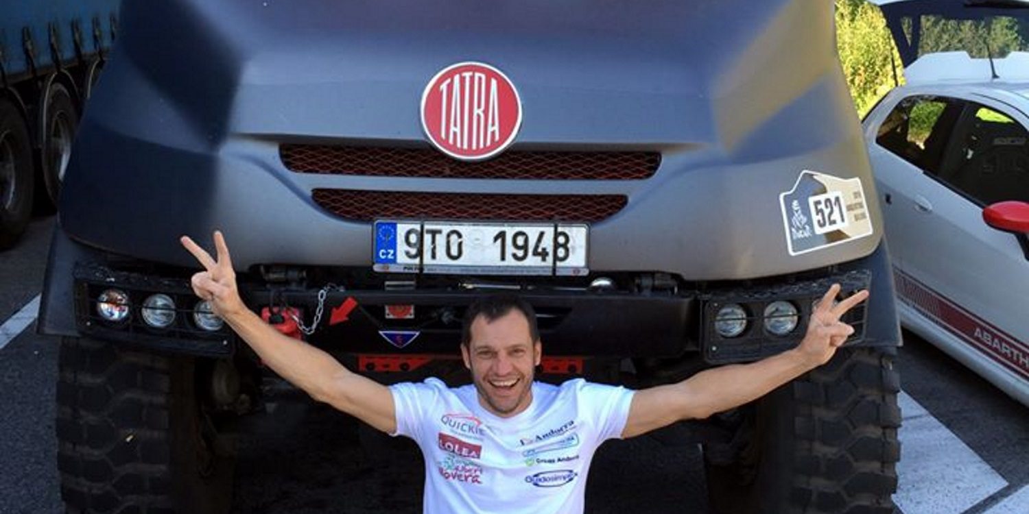 Albert Llovera, al Dakar en camión