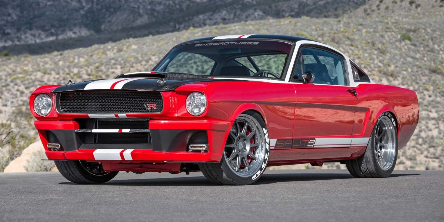 Nuevas imágenes del Ford Mustang SPLITR de Ringbrothers