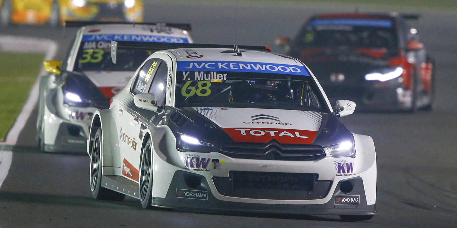 Yvan Muller gana en Qatar y es el subcampeón 2015