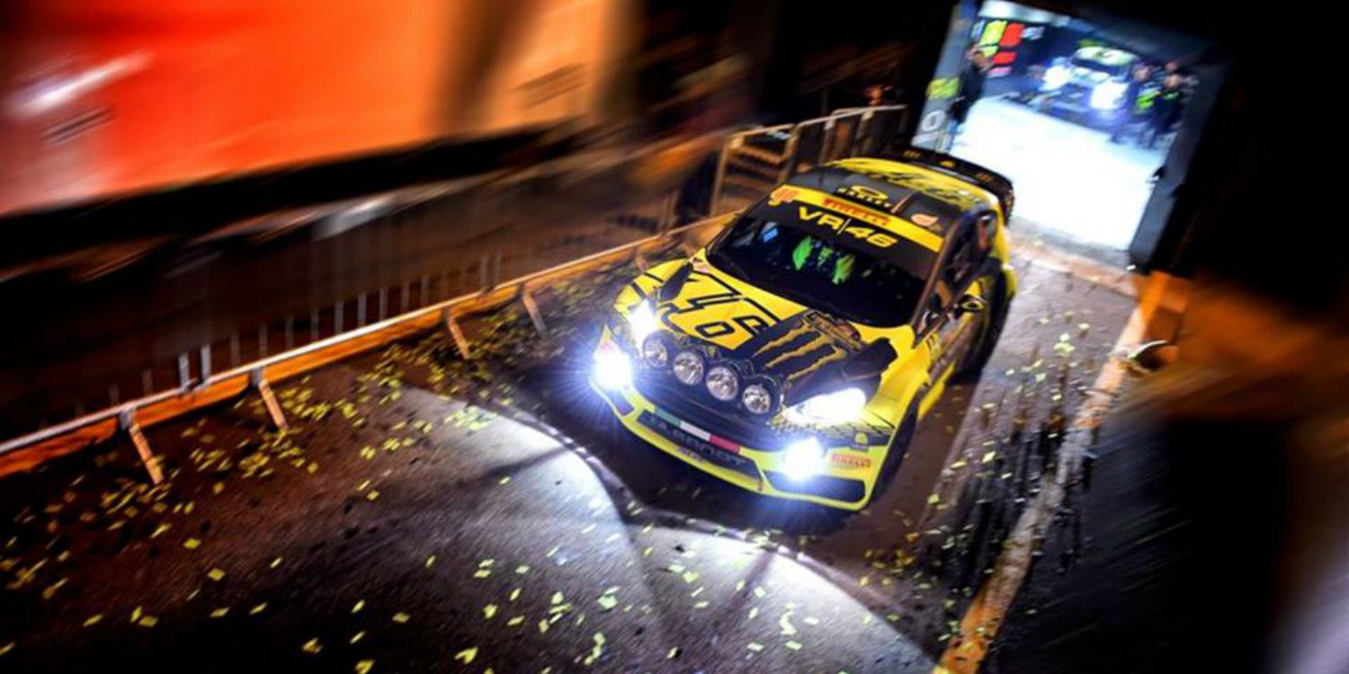 Valentino Rossi logra su cuarta victoria en Monza Rally Show