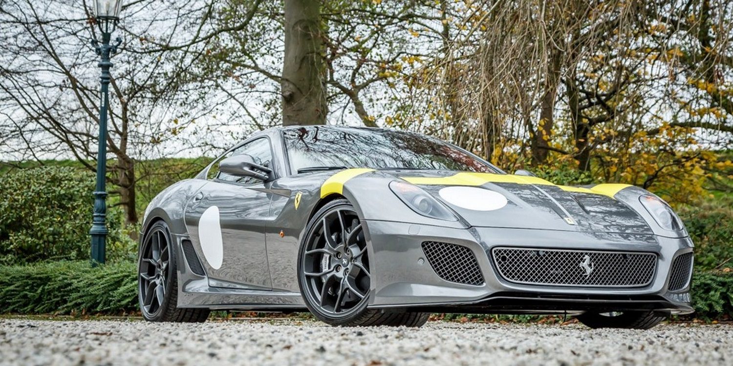 Un Ferrari 599 GTO muy especial con apenas kilómetros