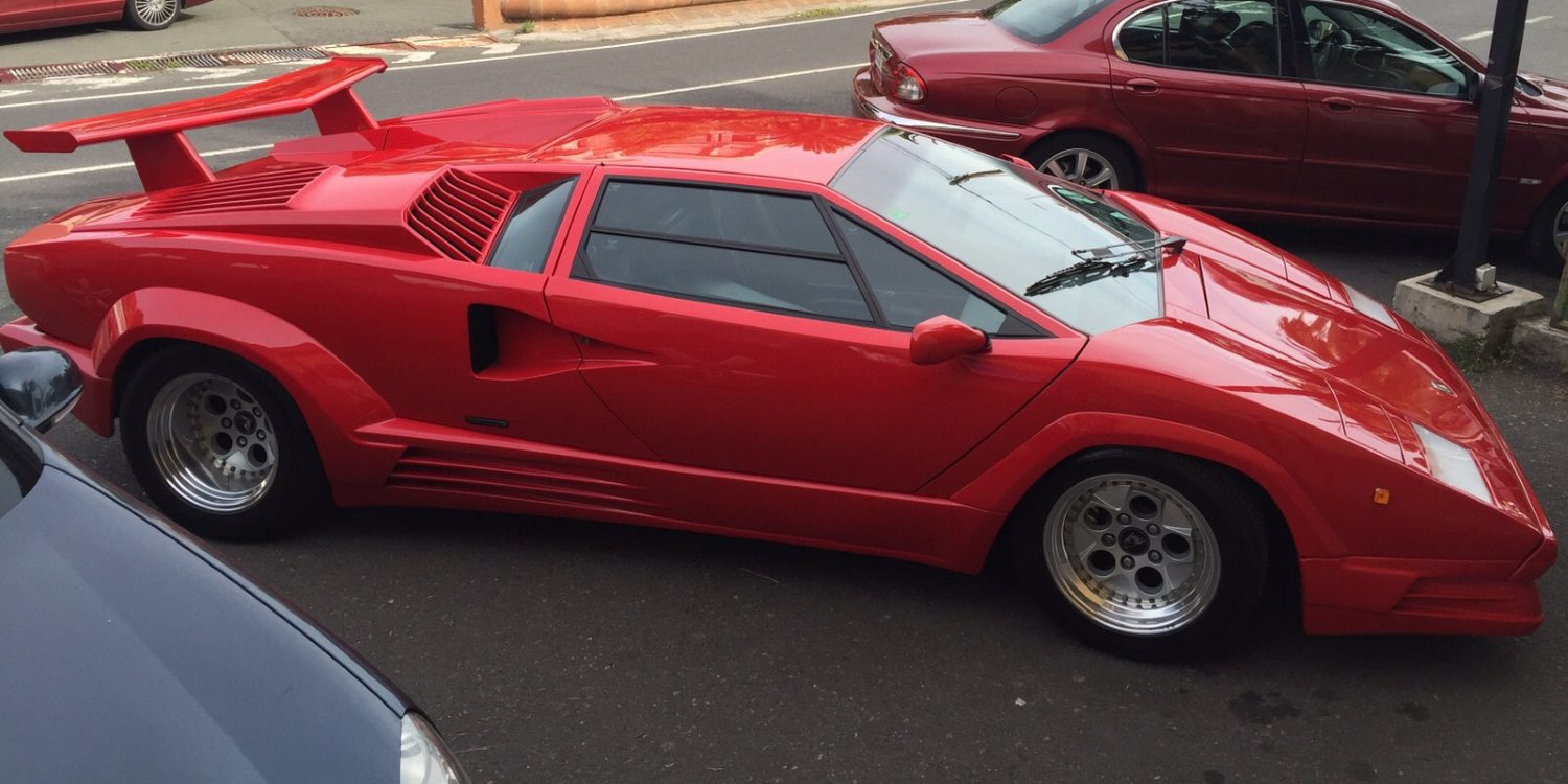 Magnífico ejemplar del Lamborghini Countach 25 aniversario