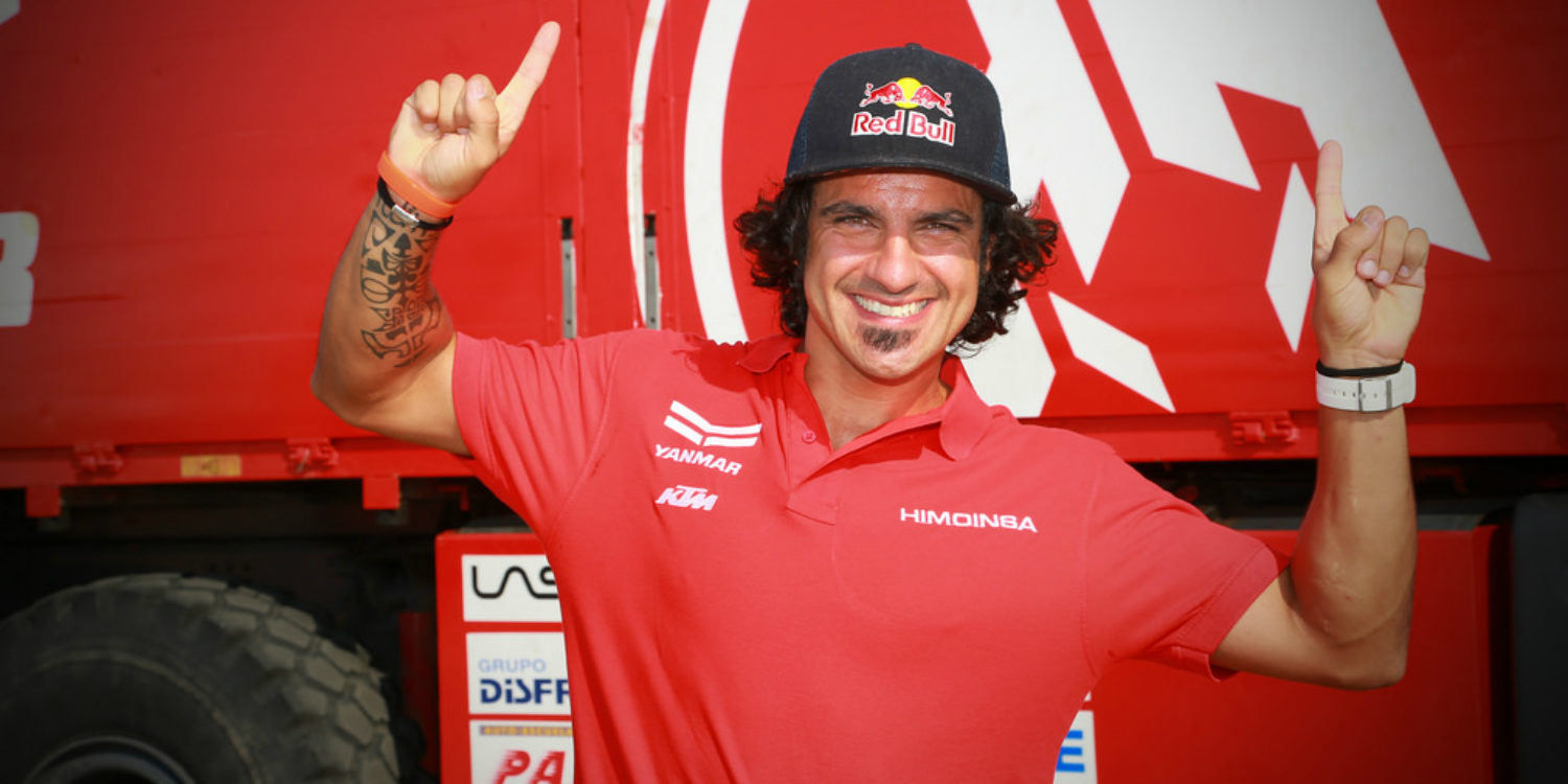 Entrevista. Iván Cervantes espera un Dakar duro: "Marc Coma va a dejar su sello en su primer año"