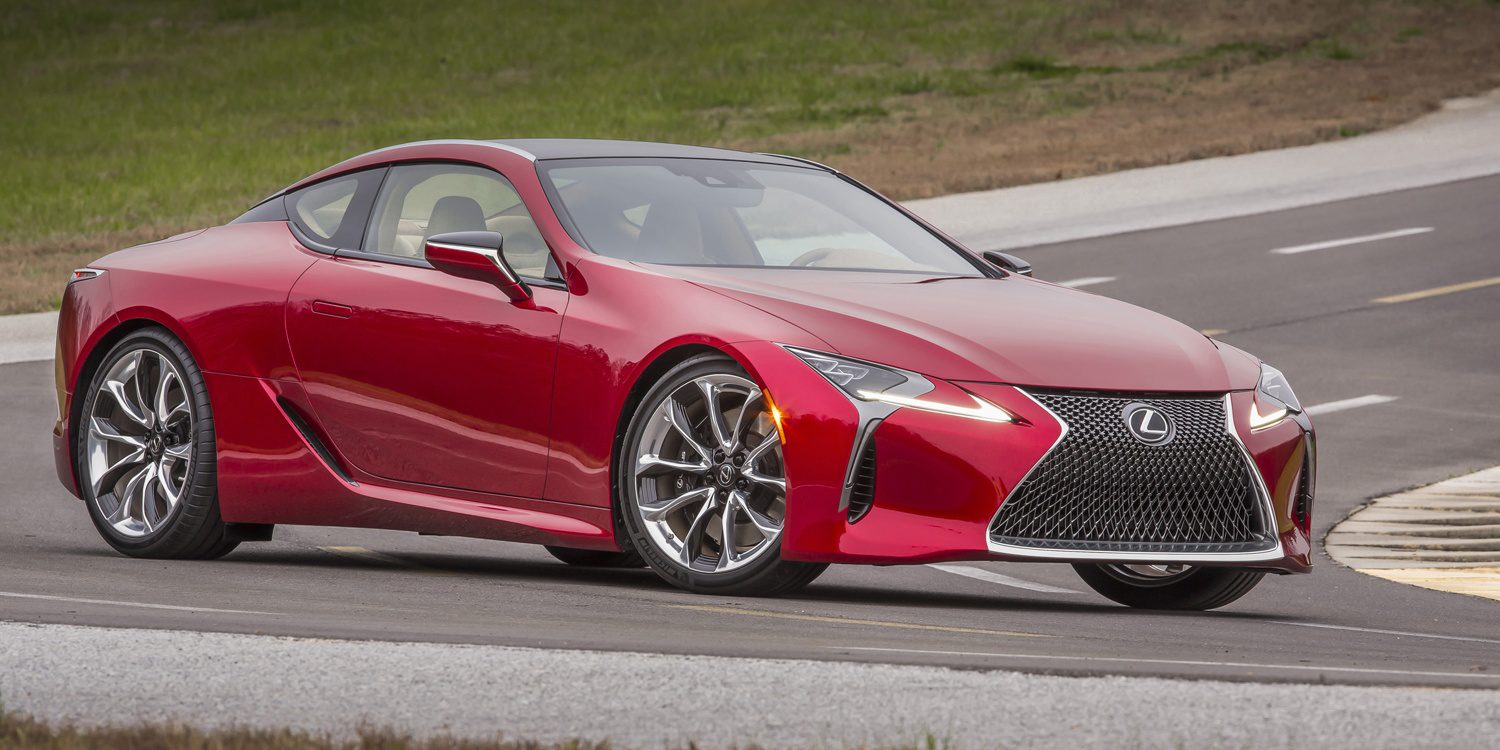 Lexus presenta el magnífico LC 500, calcomanía del Concept LF-LC