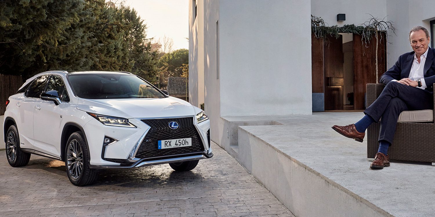 Bertin Osborne se convierte en la nueva imagen de Lexus en 2016